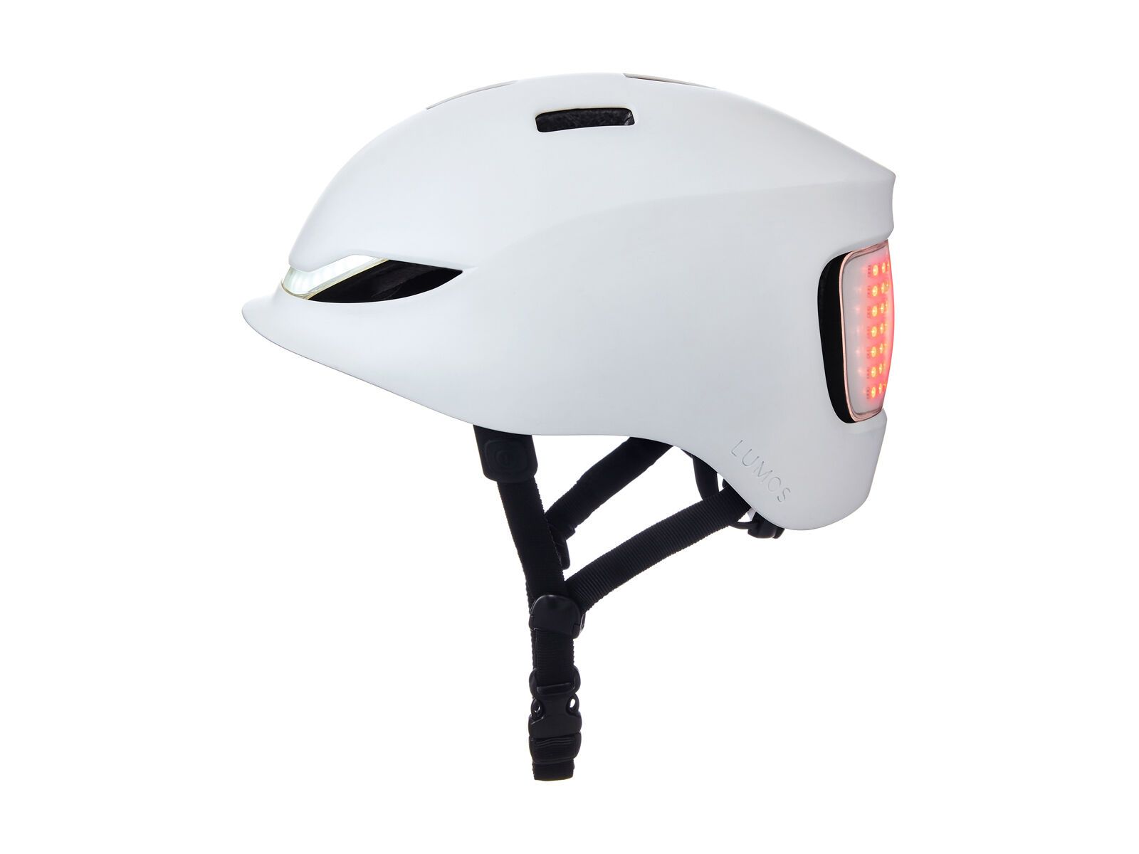Lumos Matrix Helmet with MIPS, jet white - Bild 2