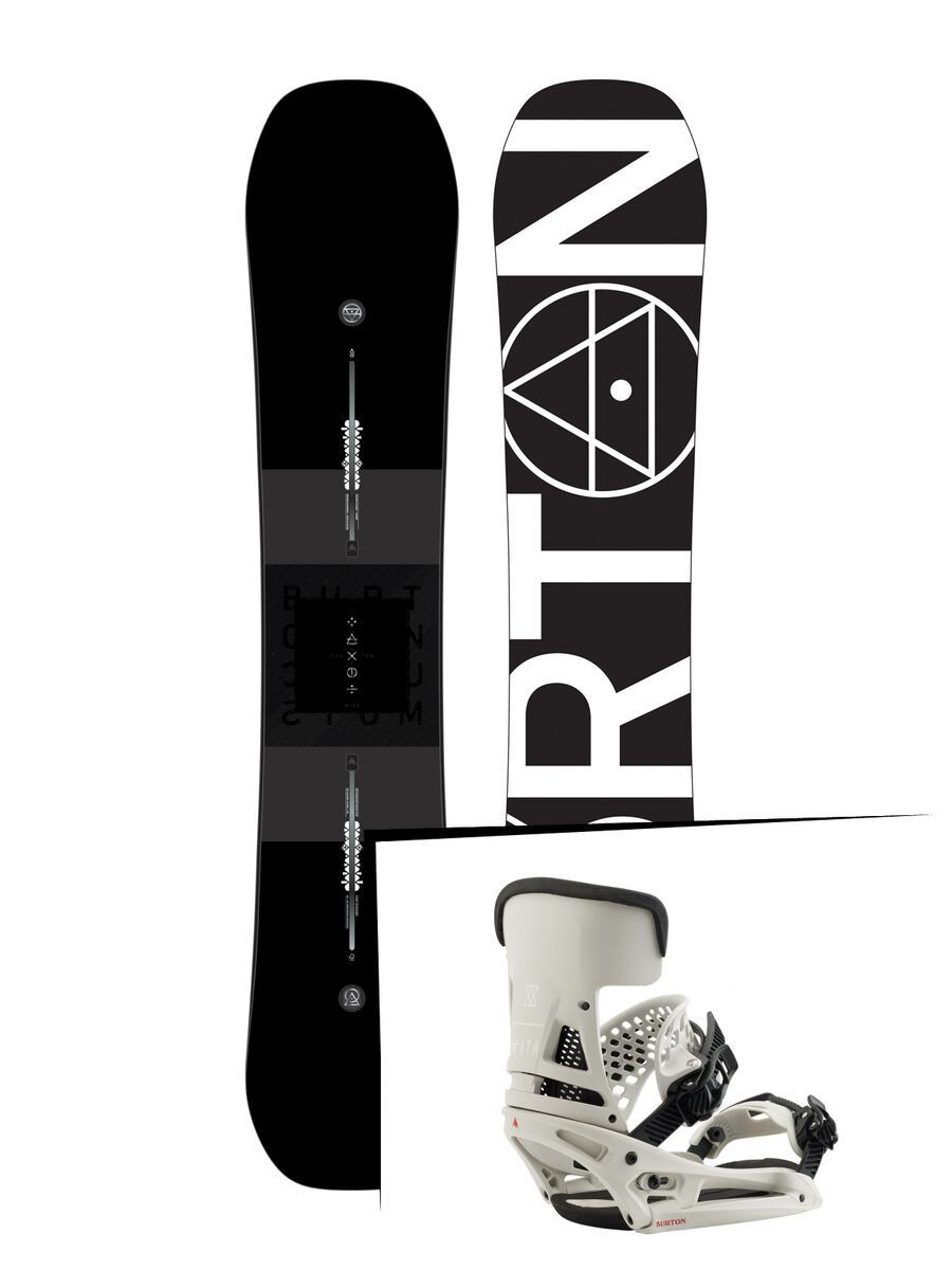 Set: Burton Custom X 2019 +  Malavita EST (2218369S) - Bild 1
