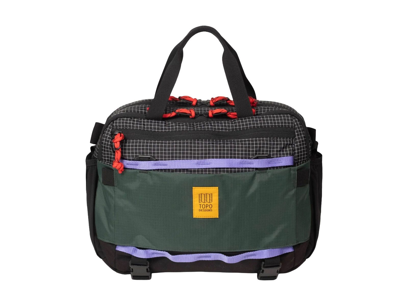 Topo Designs Mountain Cross Bag 14L, grid/very peri - Bild 2