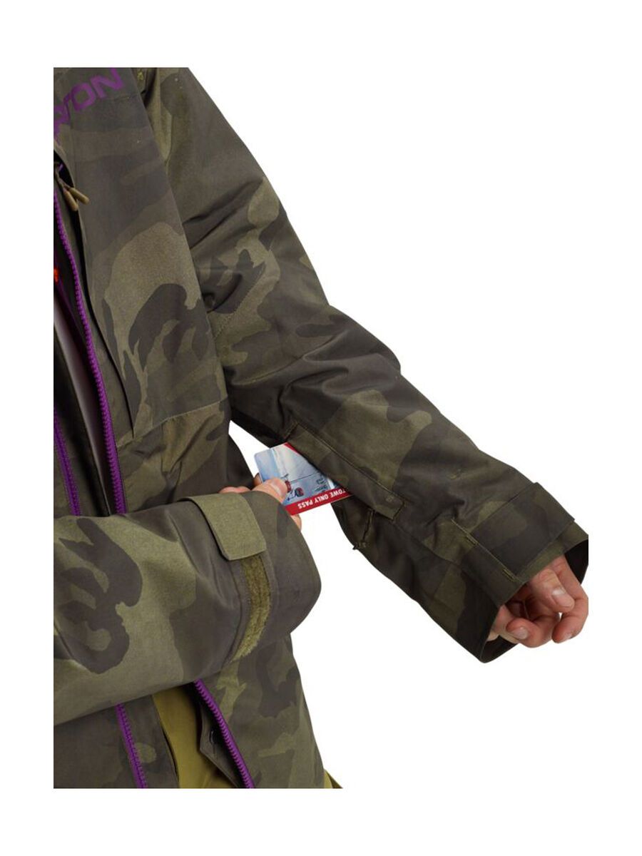 Burton Gore-Tex Radial Insulated Jacket, worn camo - Bild 6