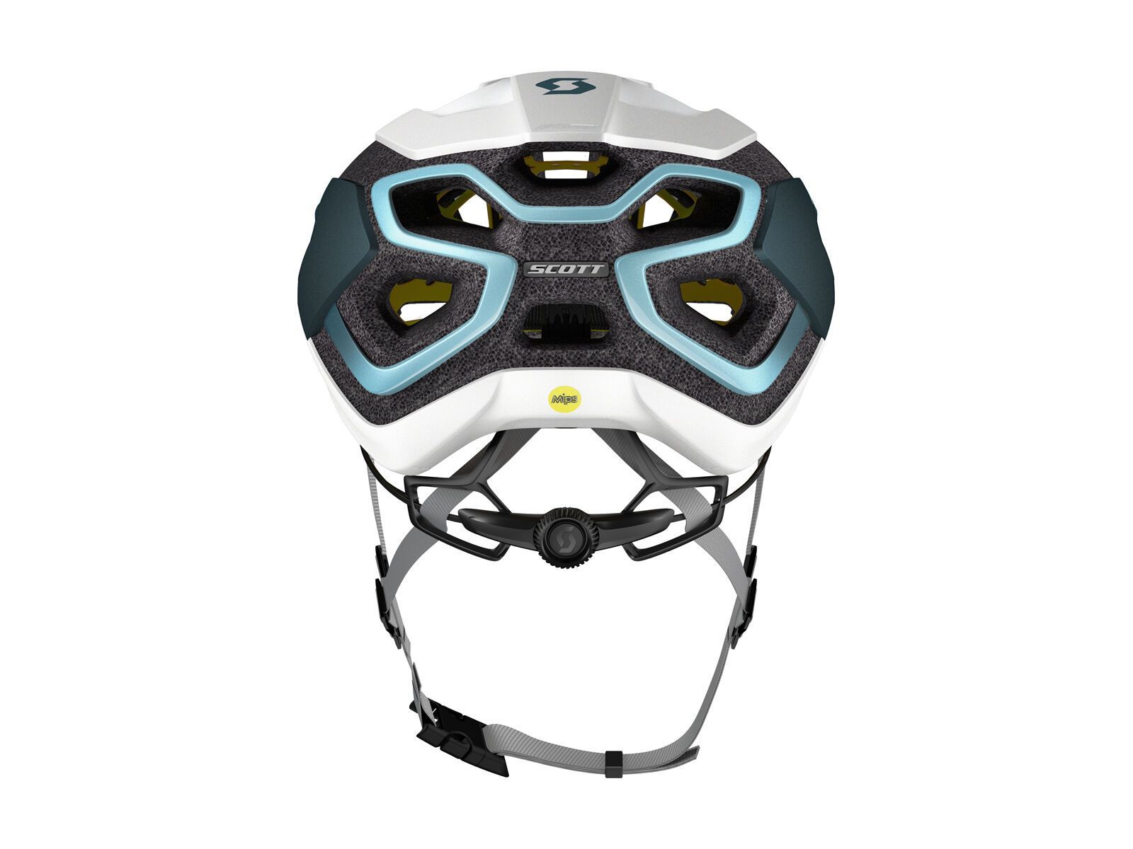 Scott Centric Plus Helmet, white/blue - Bild 4