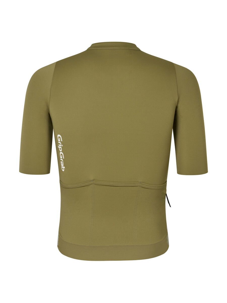 GripGrab PACR Lightweight Short Sleeve Jersey, olive green - Bild 3