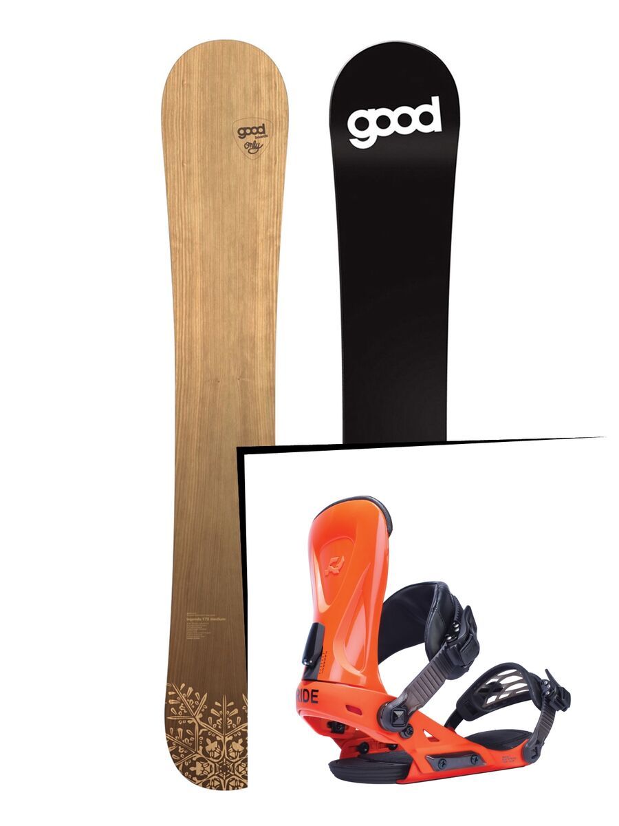 Set: goodboards Legends Long 2017 + Ride Revolt (1770168S) - Bild 1