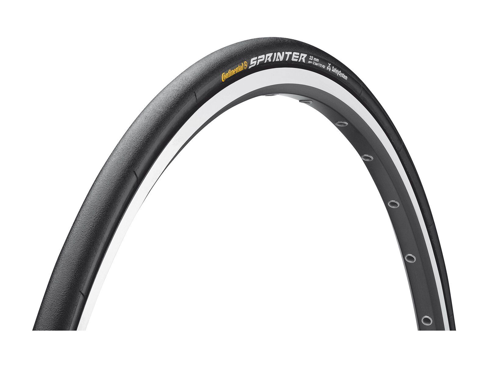 Continental Sprinter SafetySystemBreaker, 28 Zoll, black - Bild 1