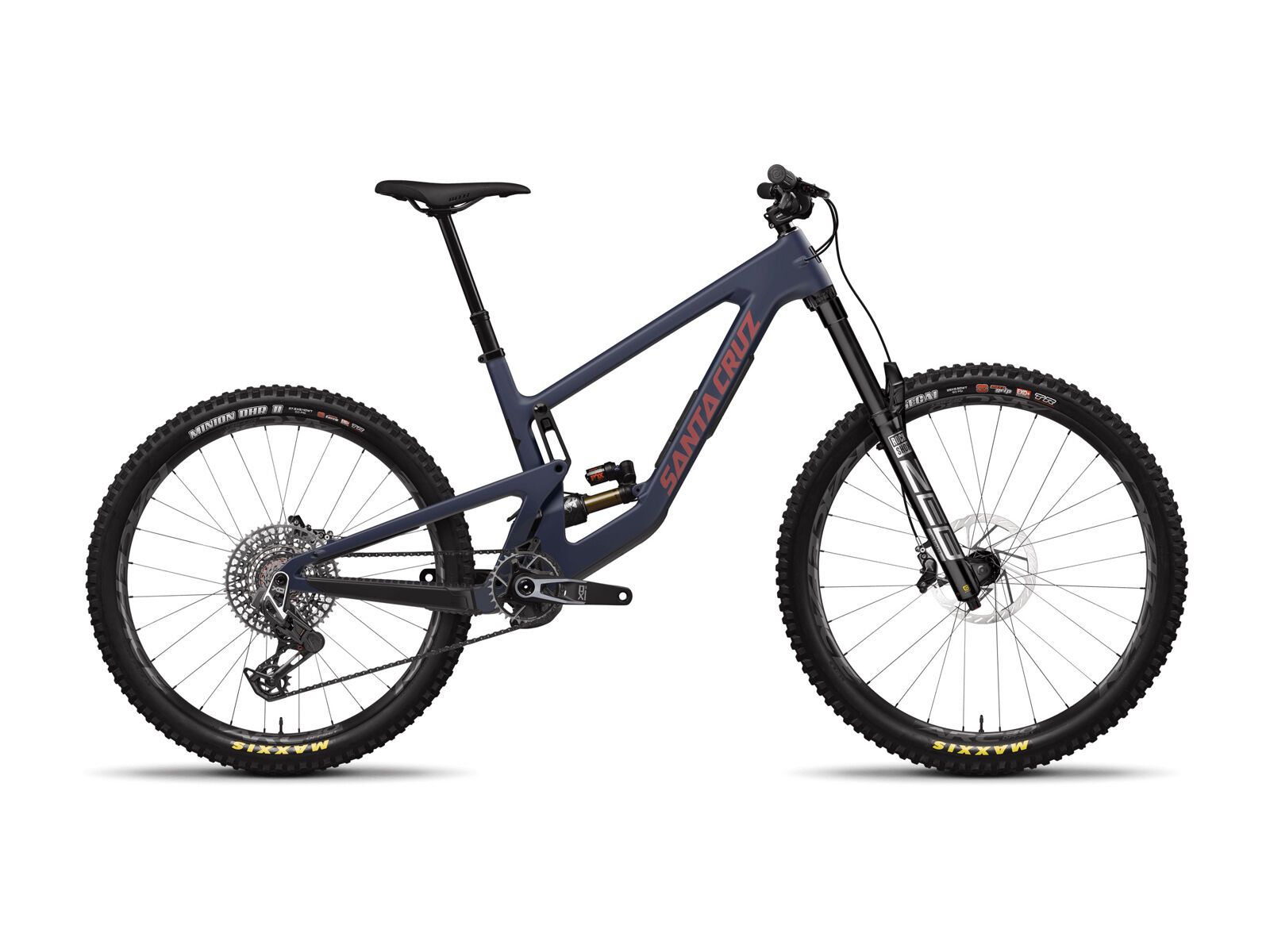 Santa Cruz Nomad CC / X0 AXS / MX, matte liquid blue - Bild 1