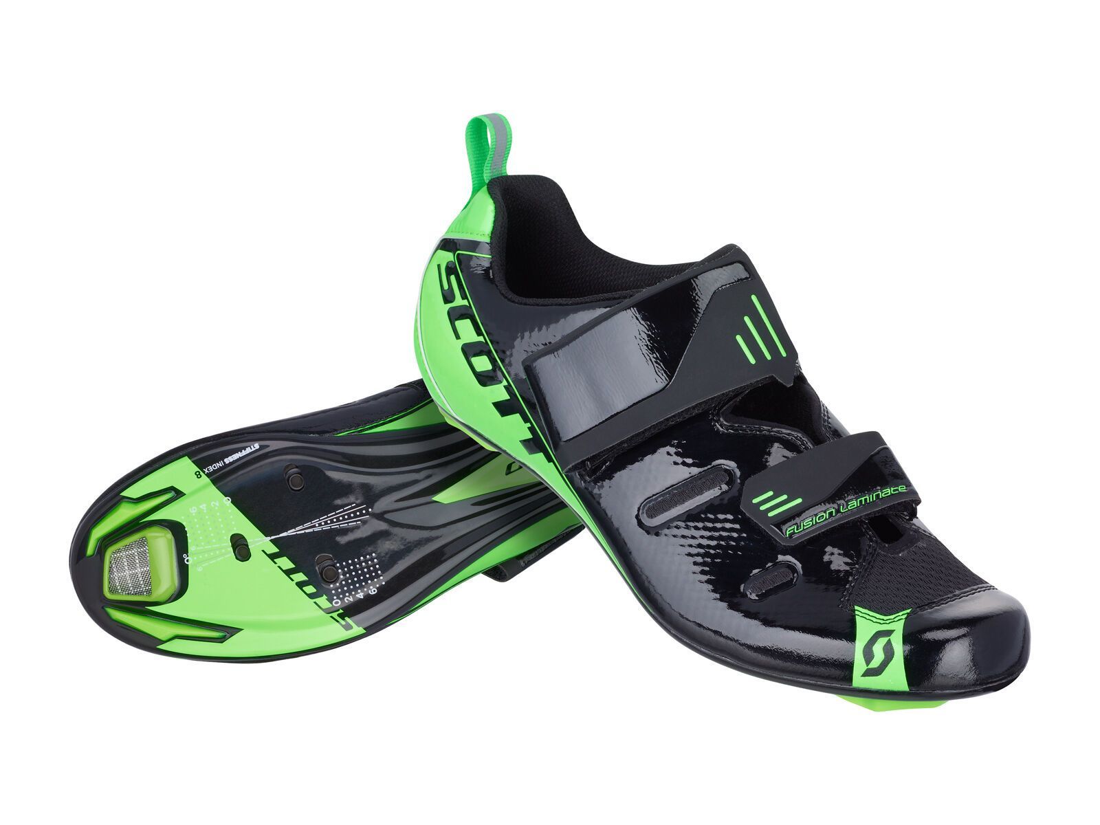 Scott Tri Pro, black/neon green - Bild 1