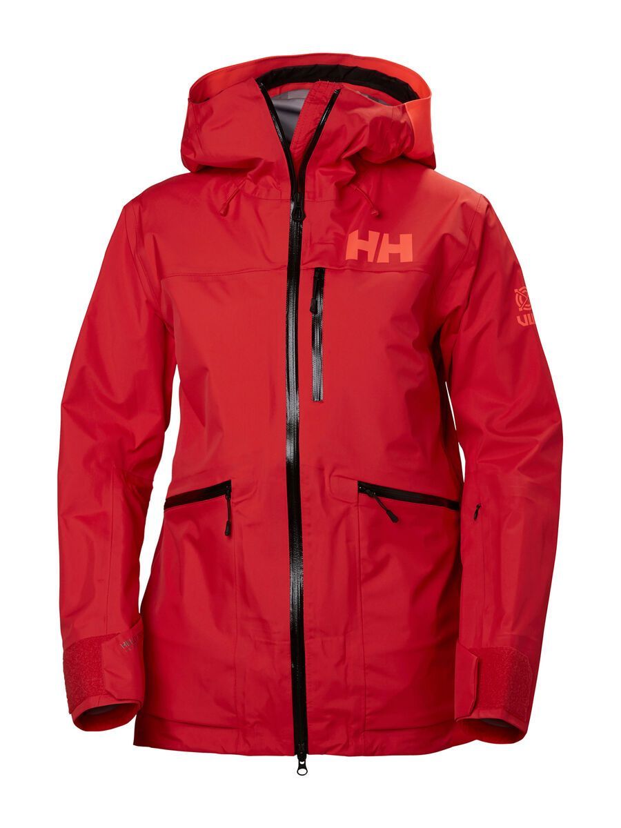 Helly Hansen W Kvitegga Shell Jacket, alert red - Bild 1