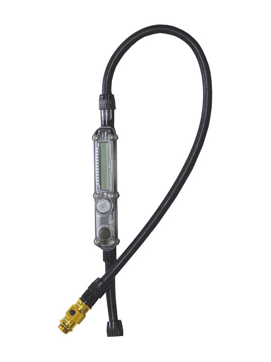 Lezyne Micro Floor Drive Digital HPG, black gloss - Bild 2