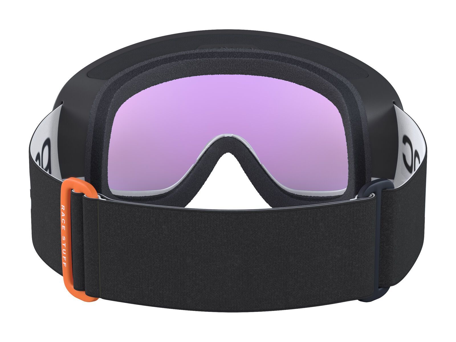 POC Fovea Mid Race Clarity Hi. Int. Partly Sunny Blue, urani. black/hydrog. white - Bild 4