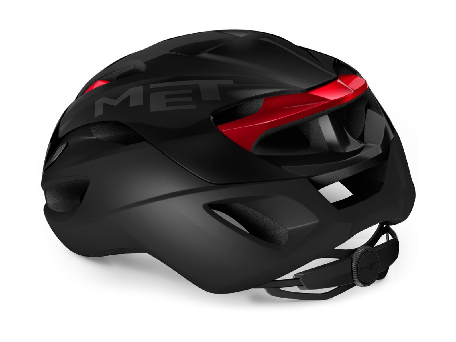 MET Rivale MIPS, black red metallic/matt glossy - Bild 3