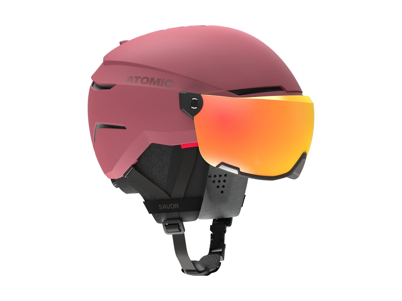Atomic Savor Visor, Red Stereo / maroon - Bild 4