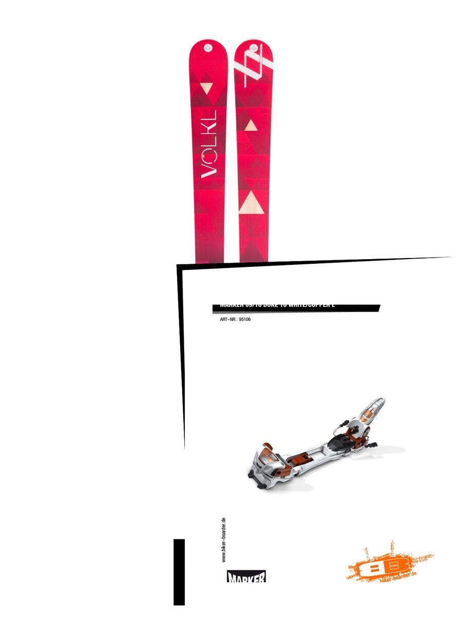 Set: Völkl Nanuq 2016 + Marker Duke 16 (95106S) - Bild 1