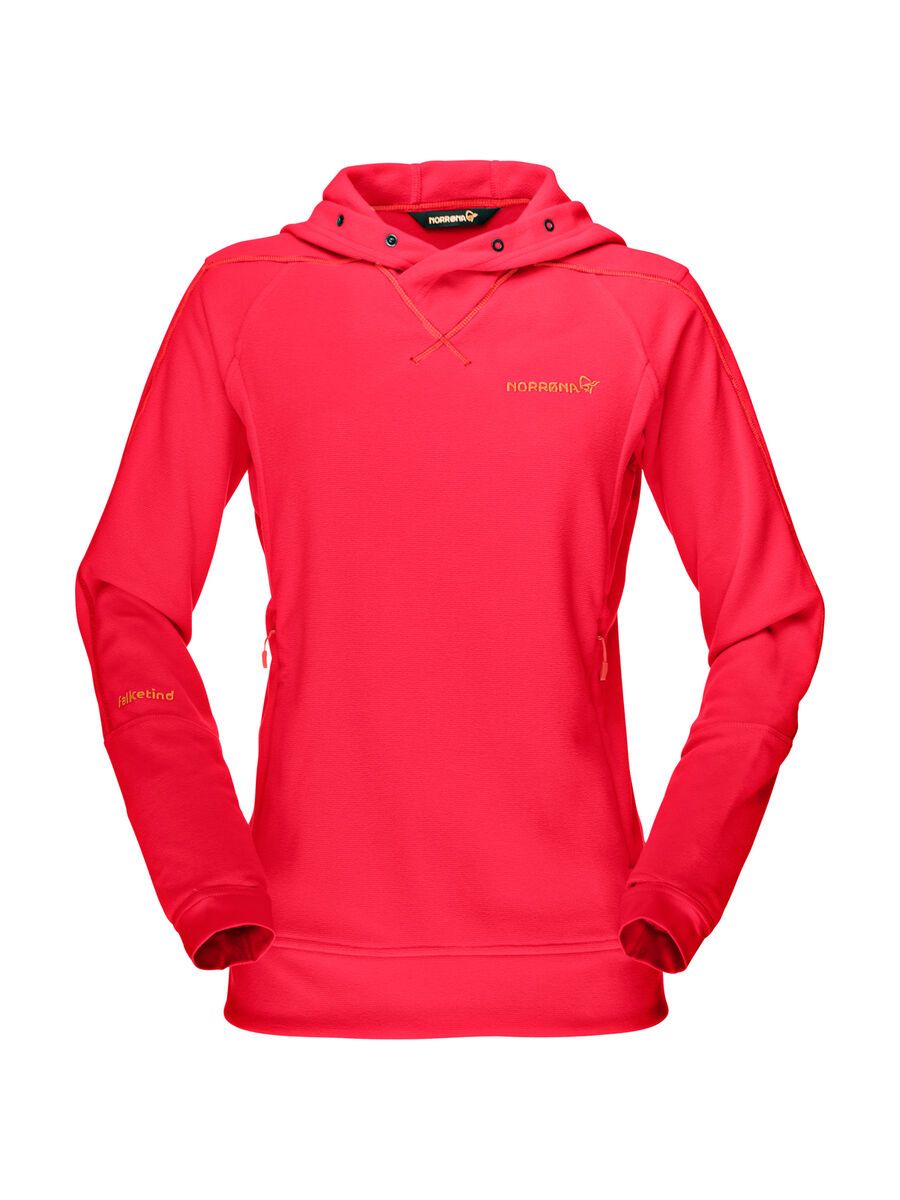 Norrona Women Falketind warm1 Hoodie, rebel red - Bild 1