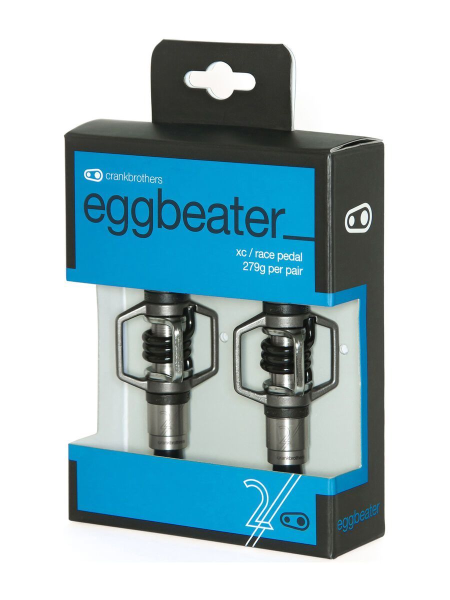 Crankbrothers Eggbeater 2, silber/schwarz - Bild 1