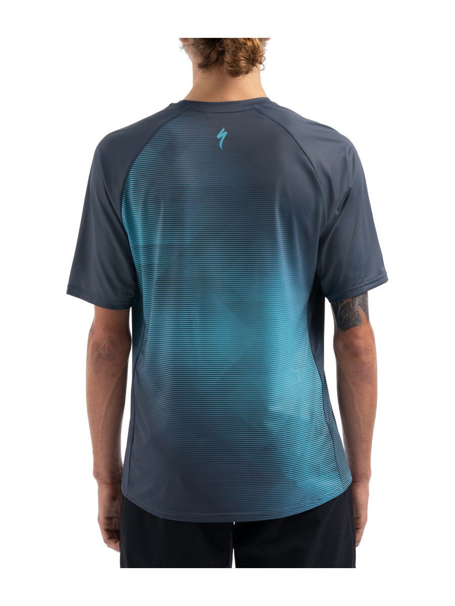 Specialized Enduro Air Shortsleeve Jersey, cast blue/aqua refraction - Bild 6