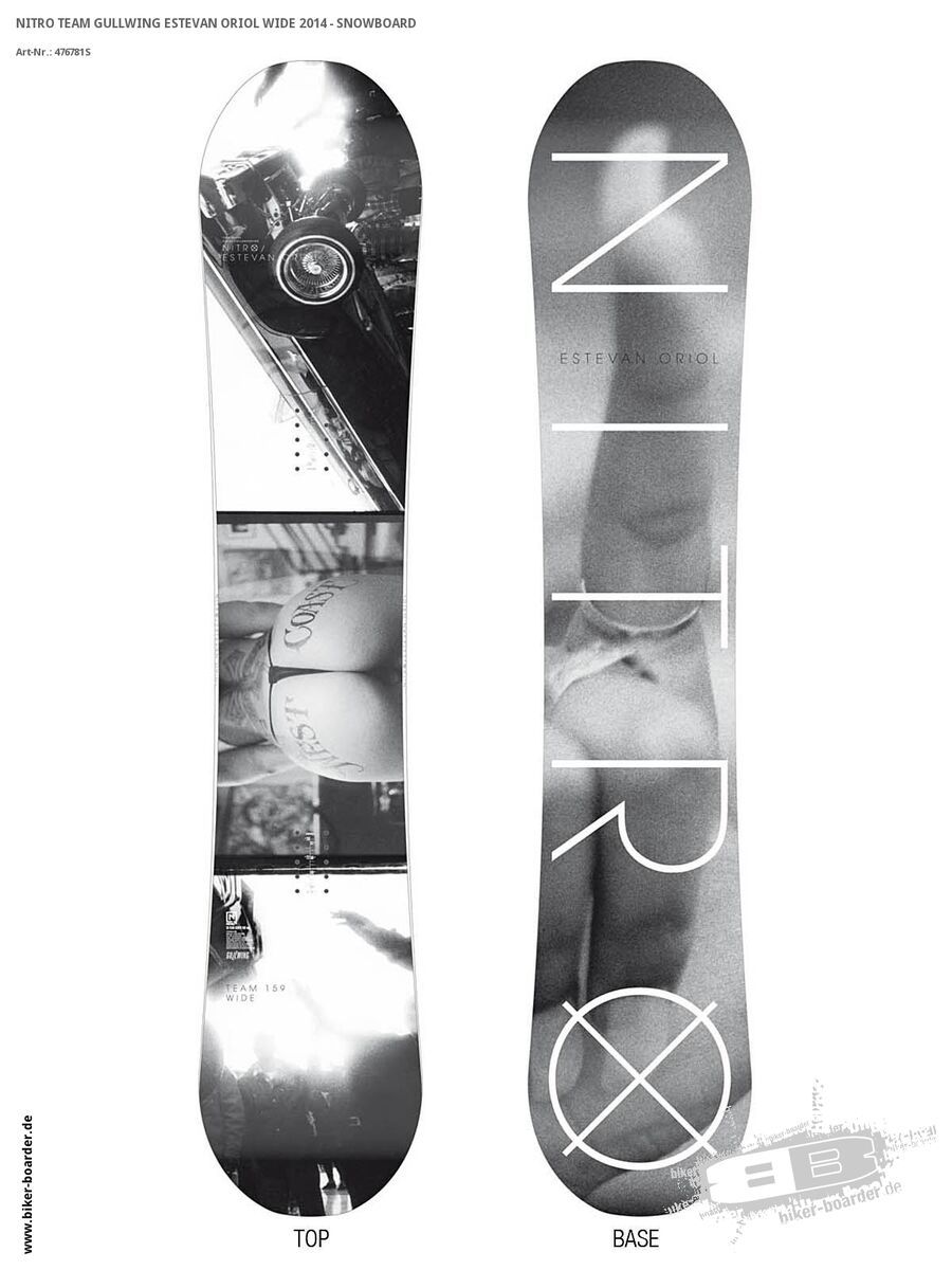 Set: Nitro Team Gullwing Estevan Oriol Wide  + Burton Mission (494001S) - Bild 2