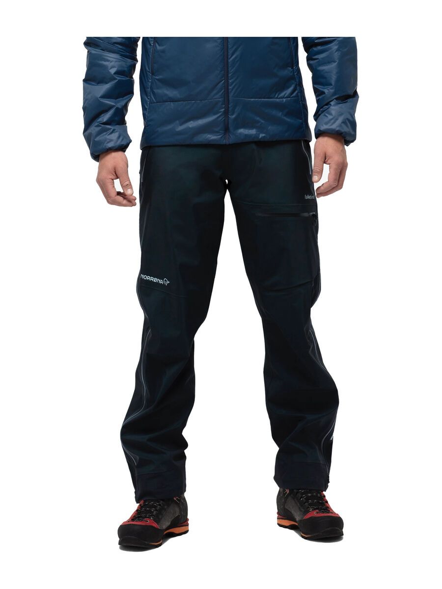 Norrona falketind Gore-Tex Pants M's, caviar black - Bild 5