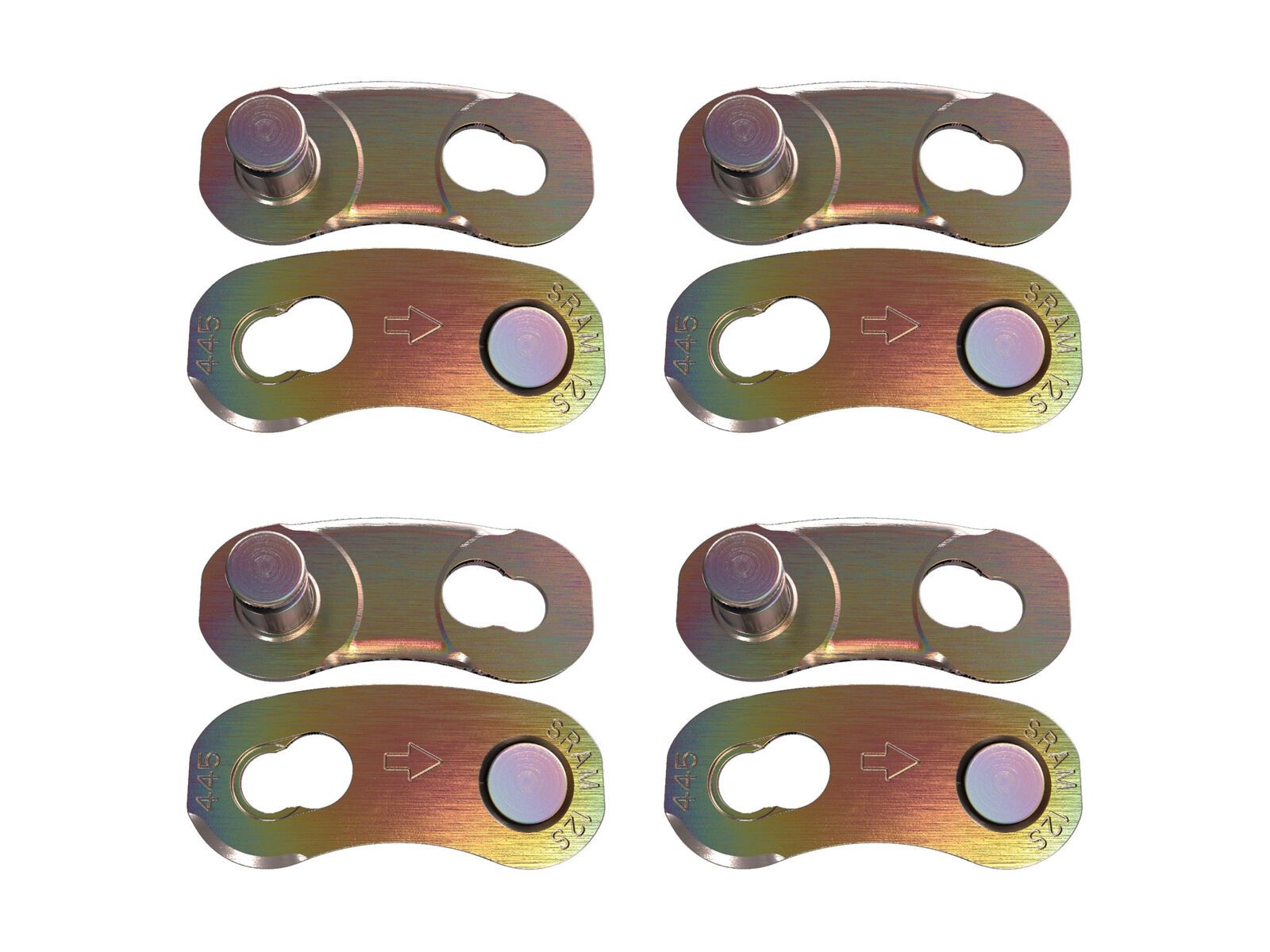 SRAM 12s PowerLock (4 Stück), rainbow - Bild 1