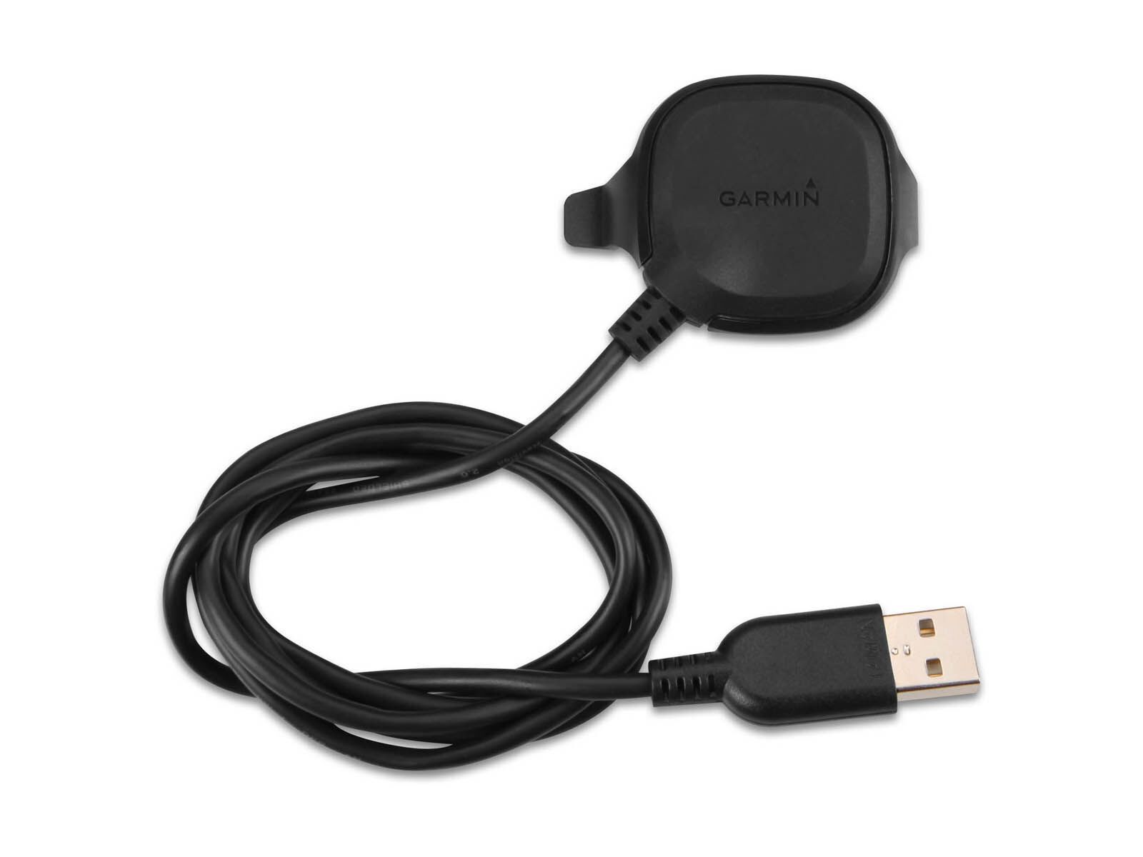 Garmin Forerunner 10 Ladeklemme (schwarz/rot) - Bild 1