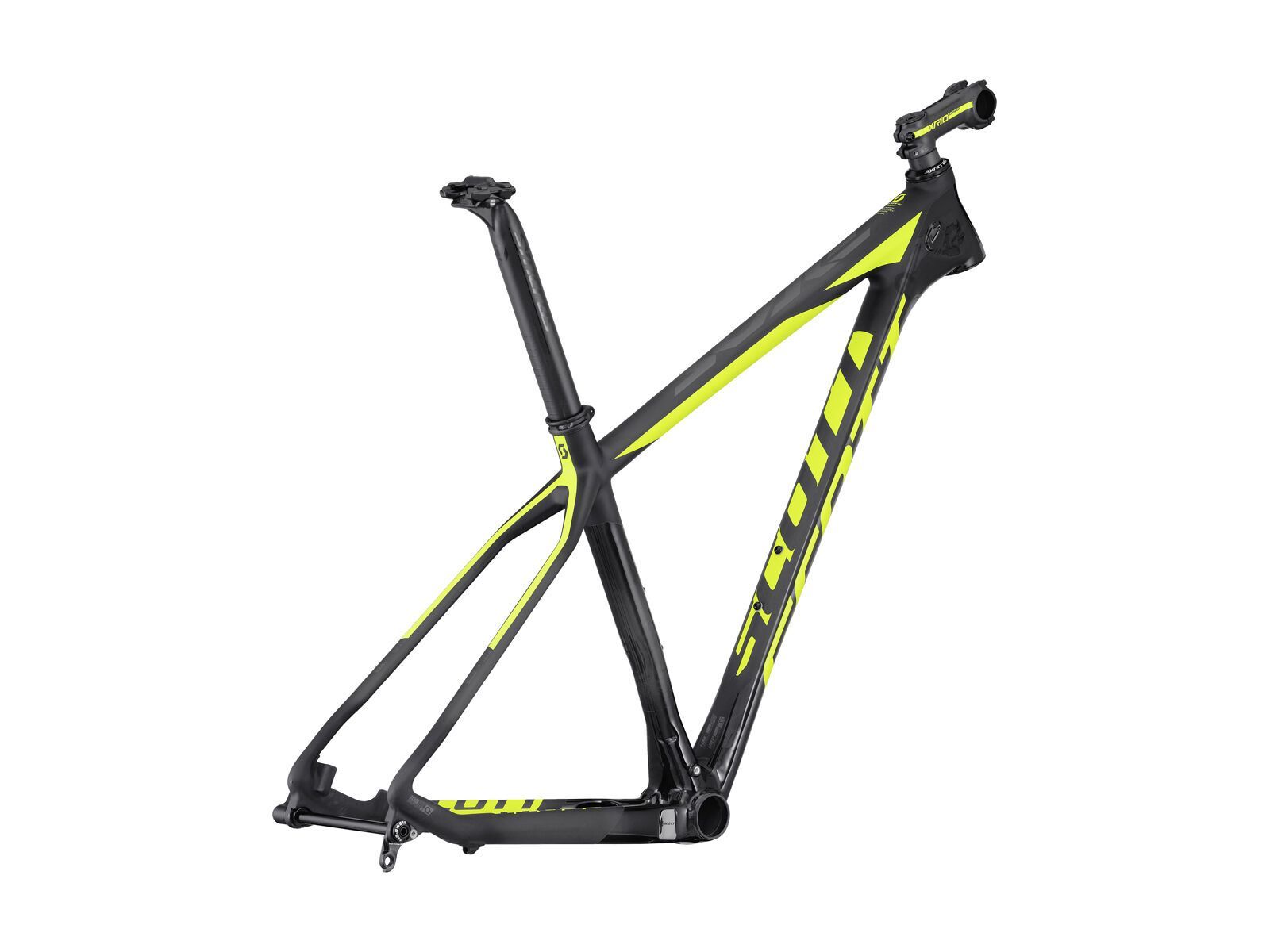 Scott Scale 700 RC Rahmen, black/yellow - Bild 1