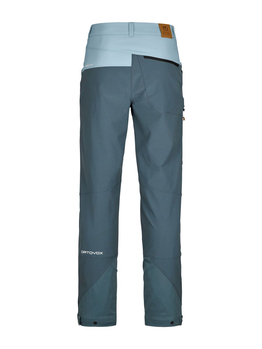 Ortovox Merino Airsolation Mondeval Pants M - Long, dark arctic grey - Bild 2