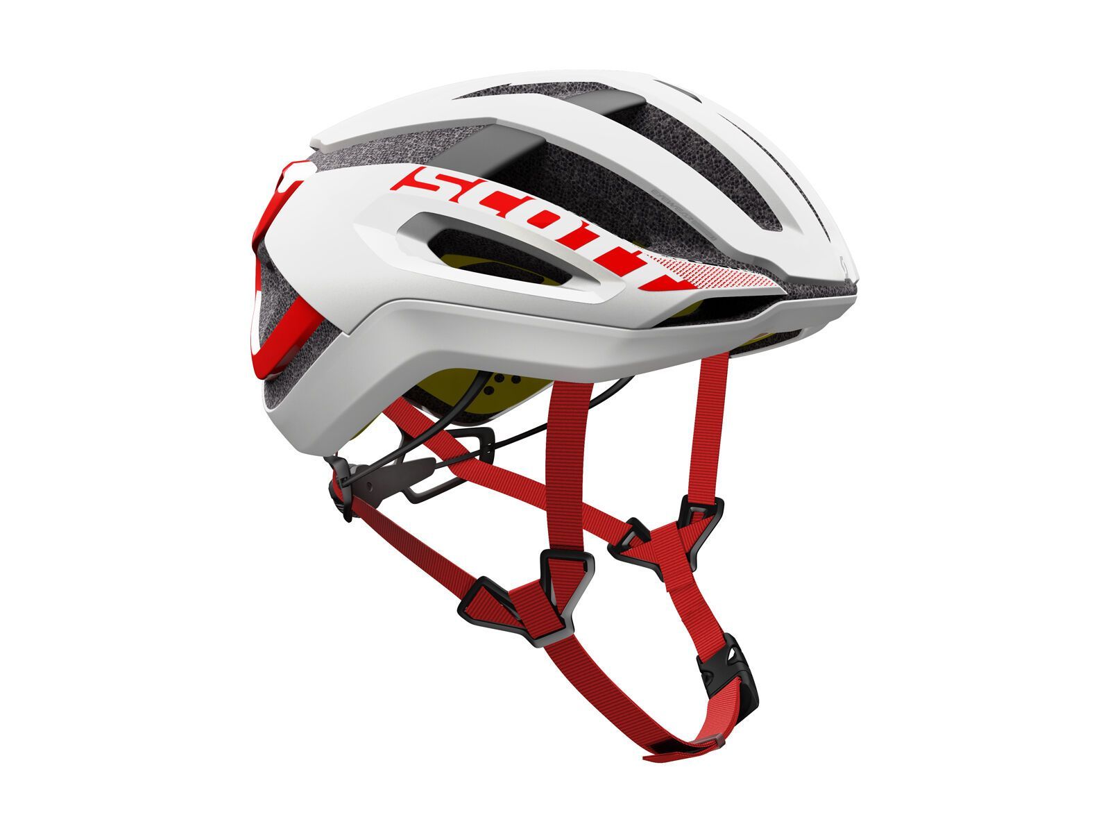 Scott Centric Plus Helmet, white/red - Bild 1