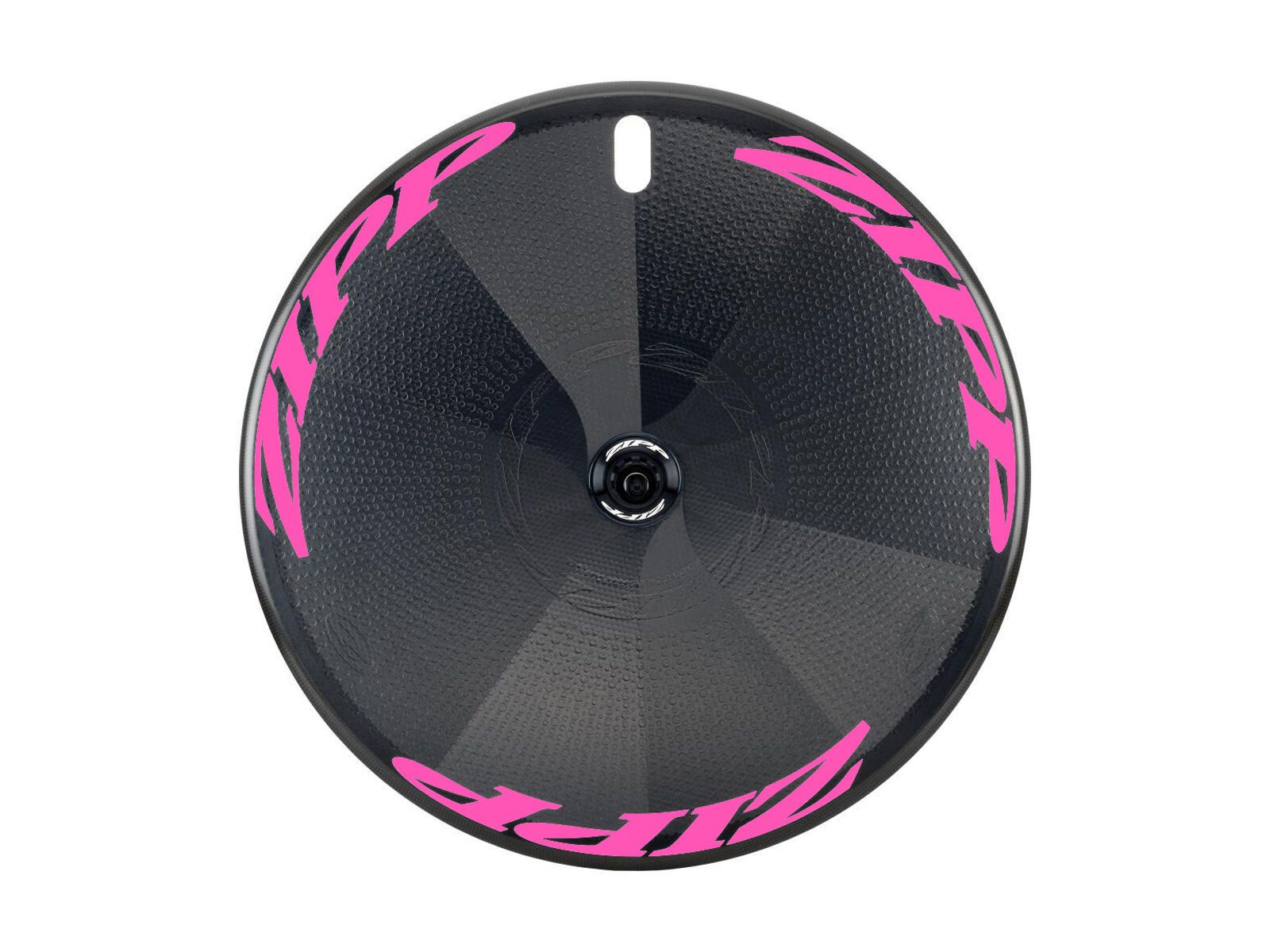 Zipp Super-9 Disc Tubular, schwarz/pink - Bild 1