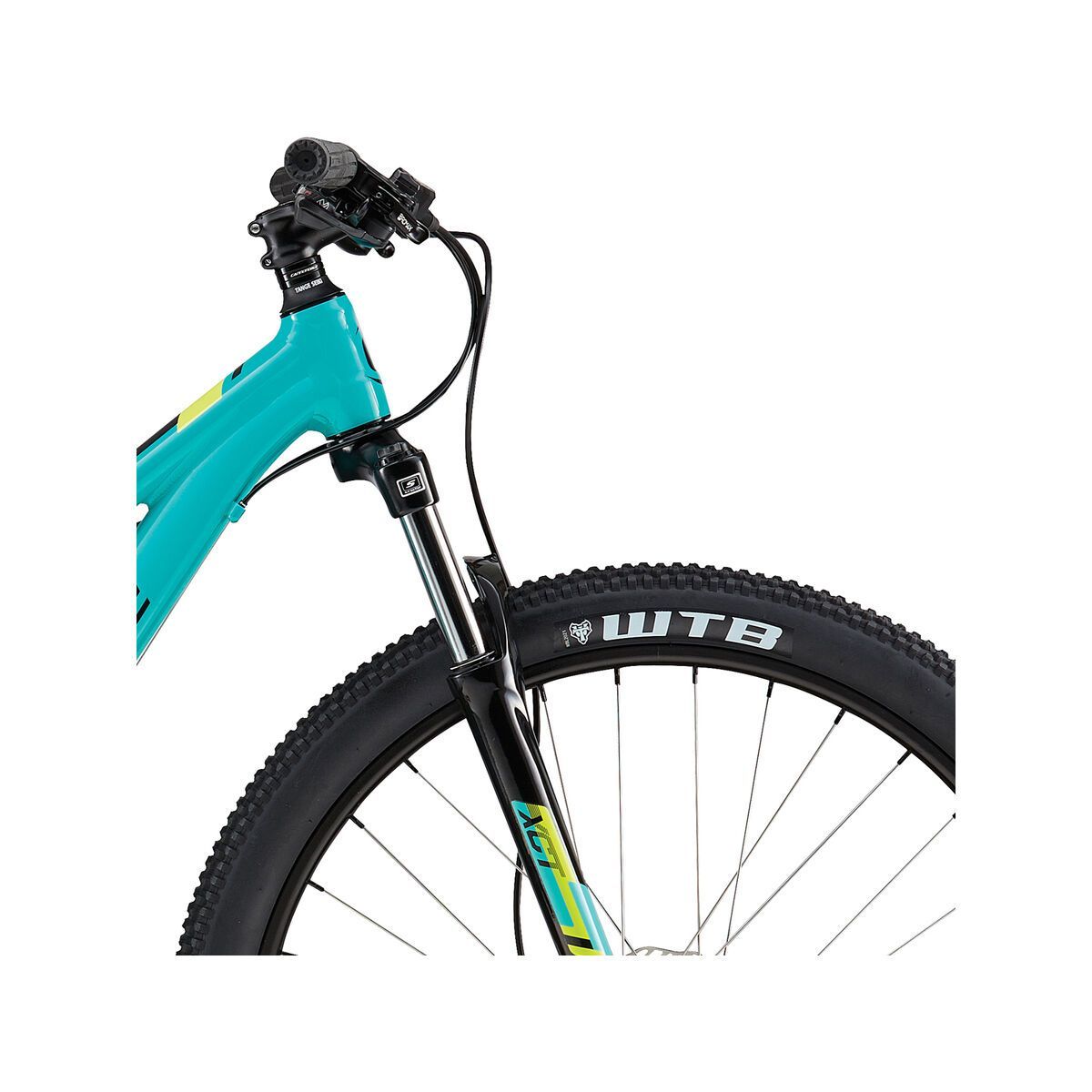 Cannondale Trail Women's 6, turquoise w/ jet black, neon spring, gloss - Bild 5