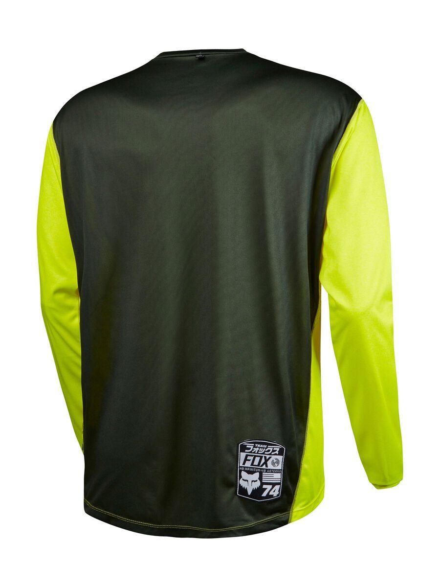 Fox Indicator LS Jersey, flow yellow - Bild 2