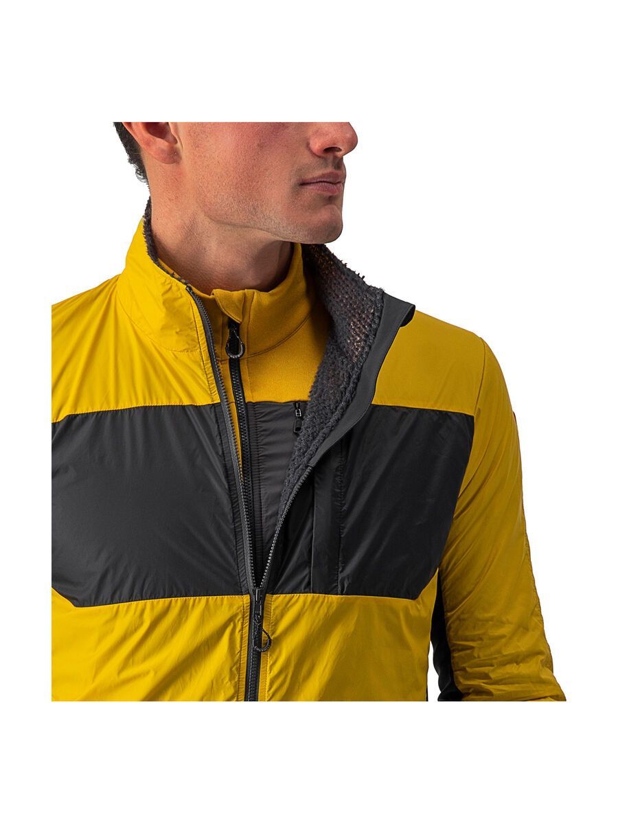 Castelli Unlimited Puffy Jacket, goldenrod/dark gray - Bild 6