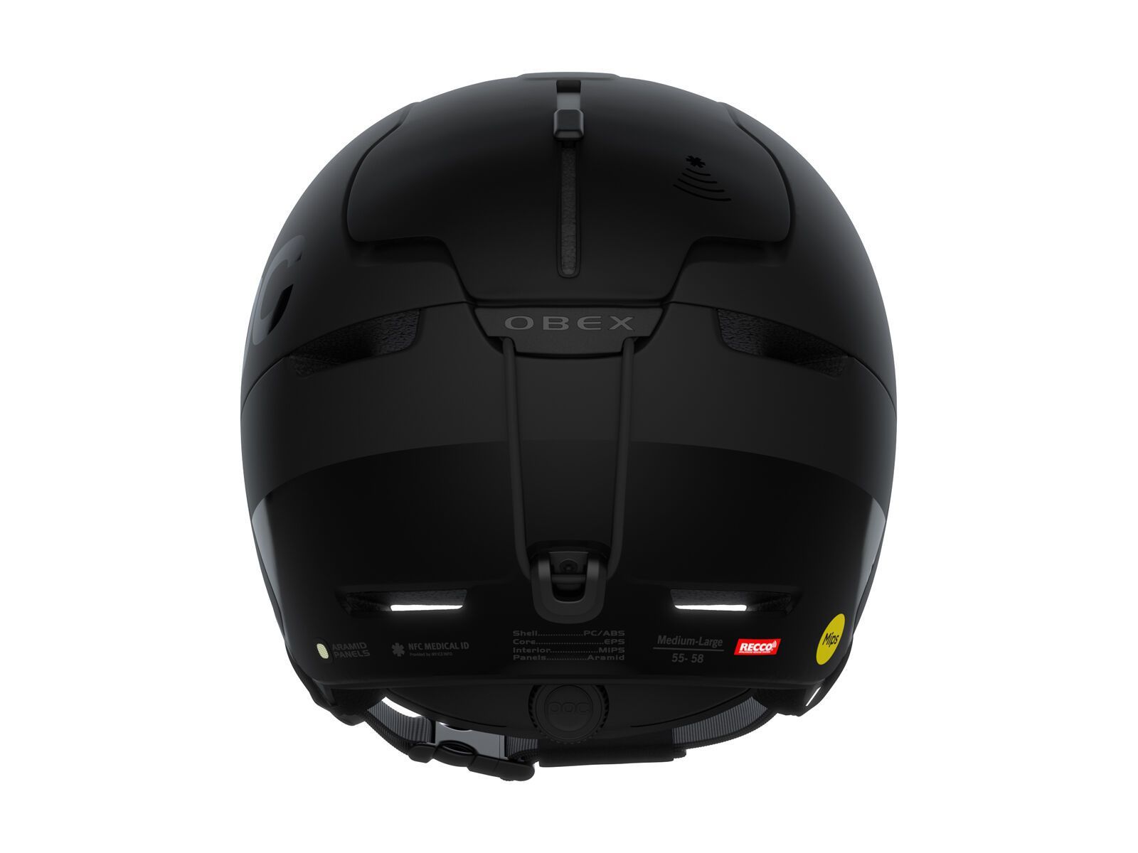 POC Obex BC MIPS, uranium black matt - Bild 4