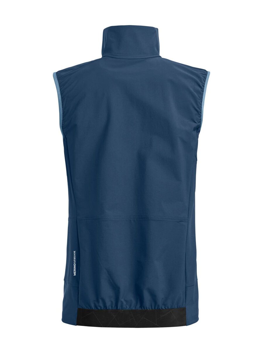 Ortovox Venet Softshell Vest M, blue nunatak - Bild 2