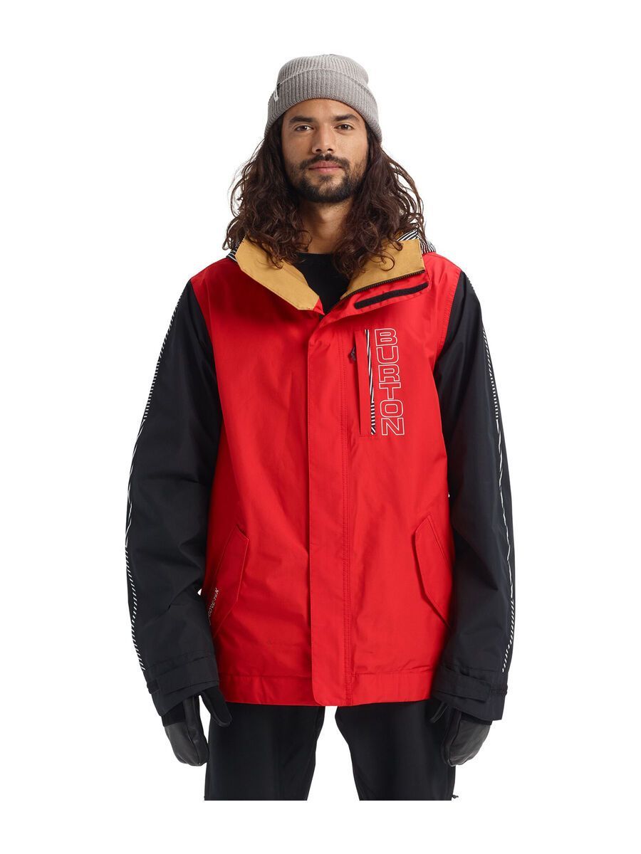 Burton Gore-Tex Doppler Jacket, flame scarlet/true black/spun out - Bild 4