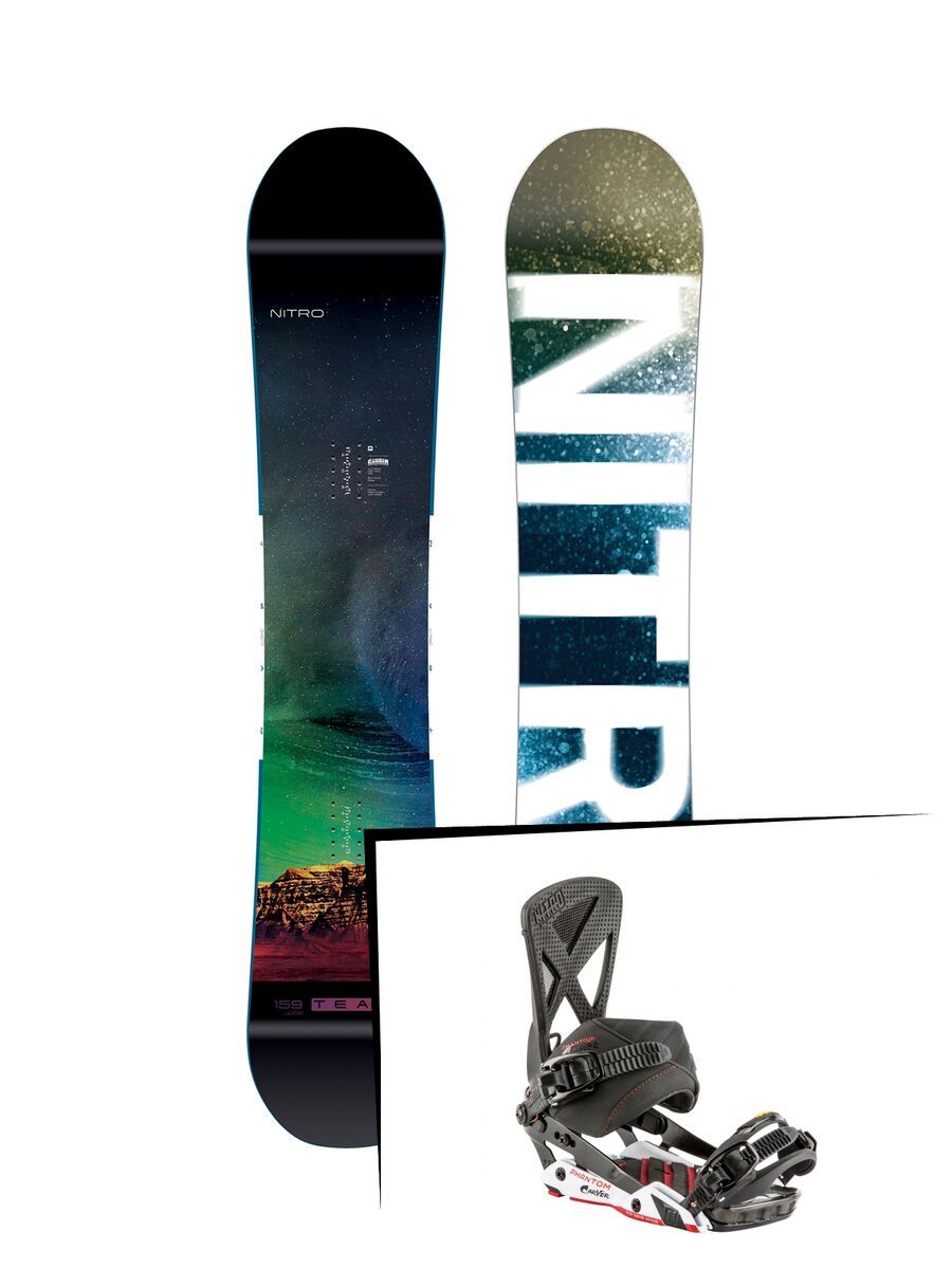 Set: Nitro Team Exposure Wide 2019 + Nitro Phantom Carver carver - Bild 1