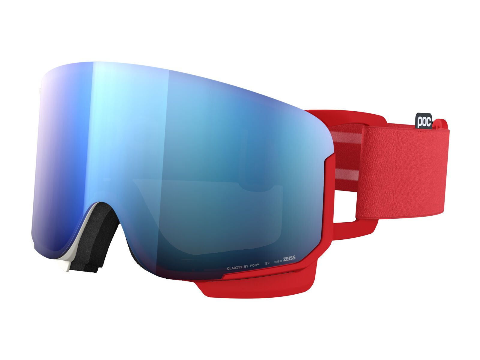 POC Nexal, Clarity Hi. Int. Partly Sunny Blue / rouge/blanc - Bild 1