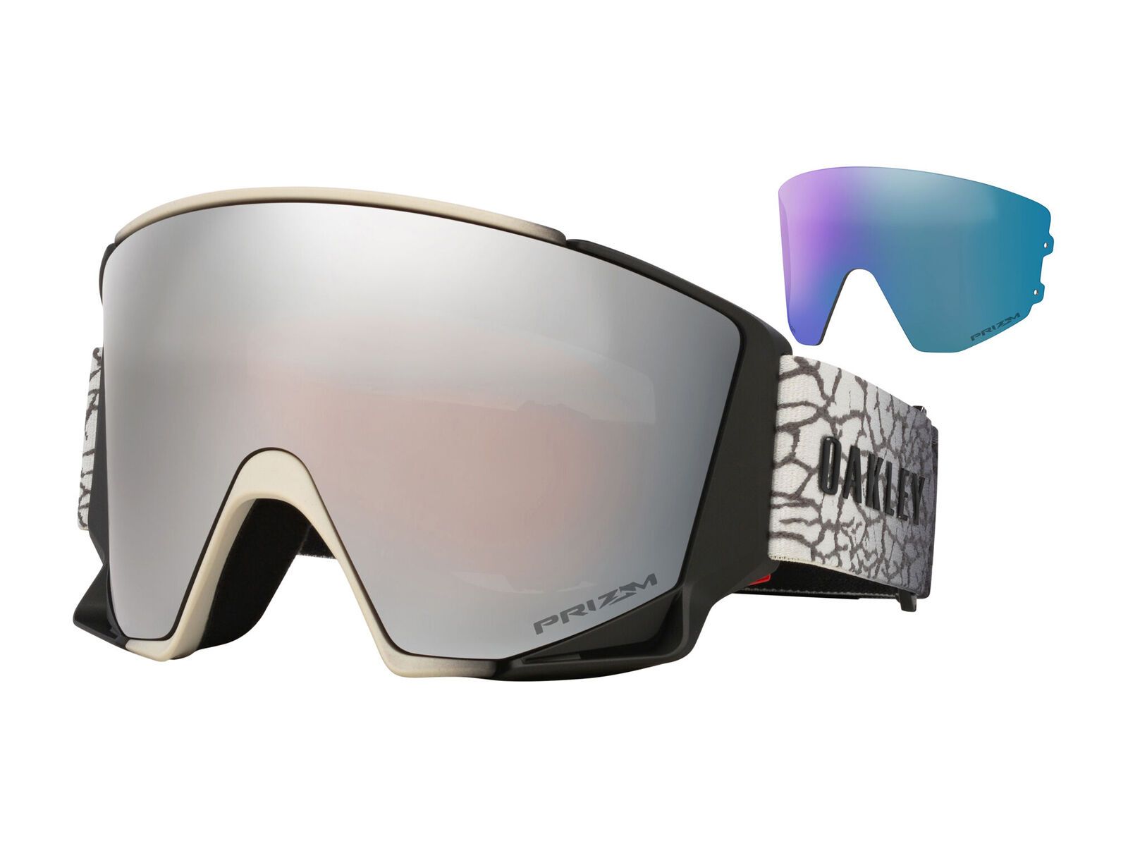 Oakley Flow Scape L Colby Stevenson Signature, Prizm Snow Black Iridium & Iced - Bild 1