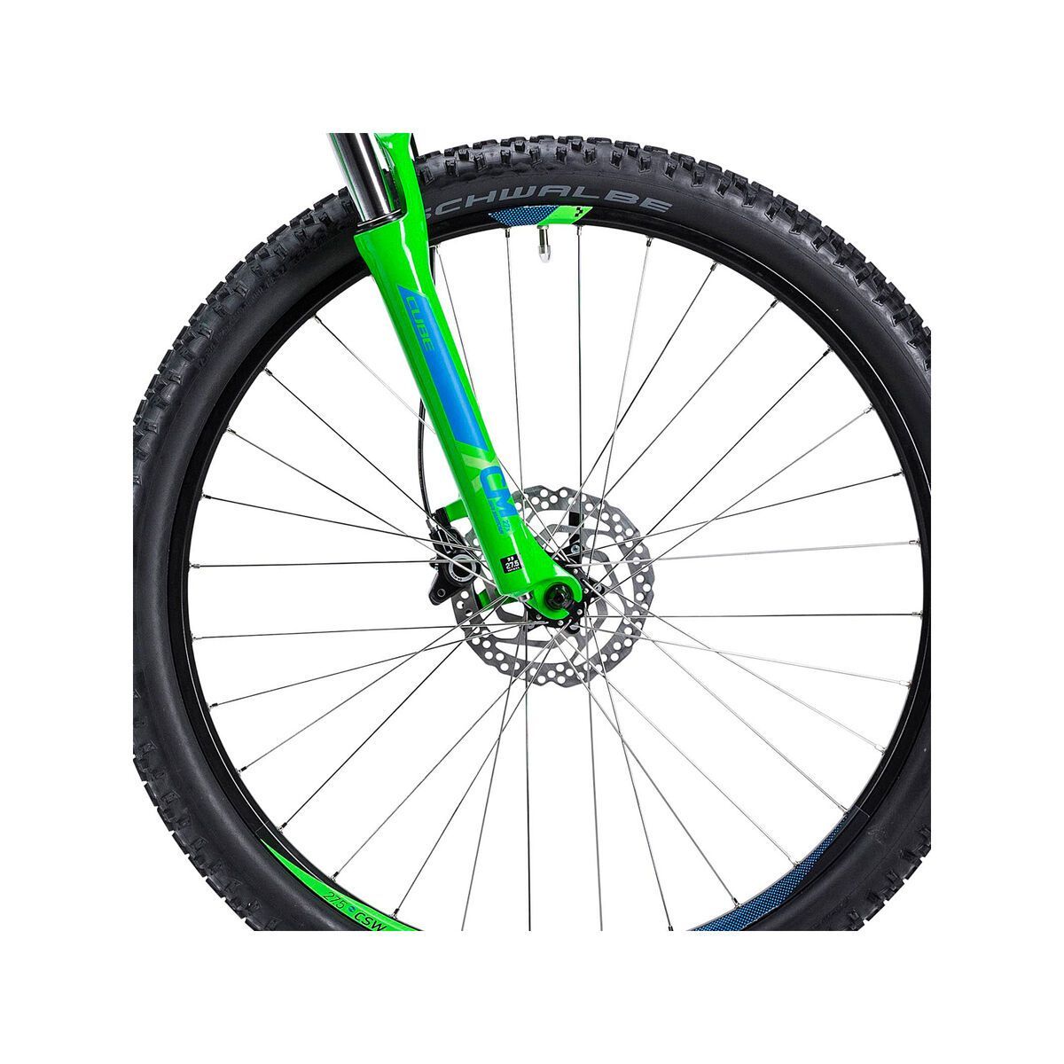 Cube Aim SL 27.5, green/blue - Bild 2