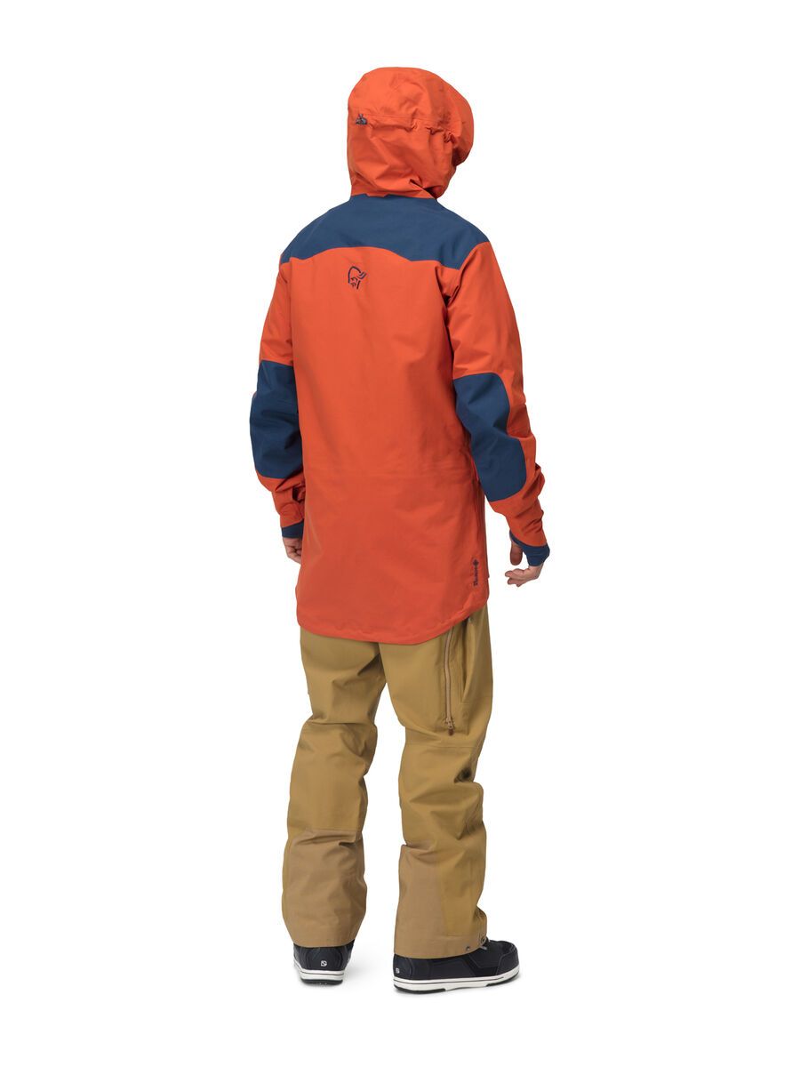 Norrona tamok Gore-Tex Pro Jacket M's, rooibos tea - Bild 3