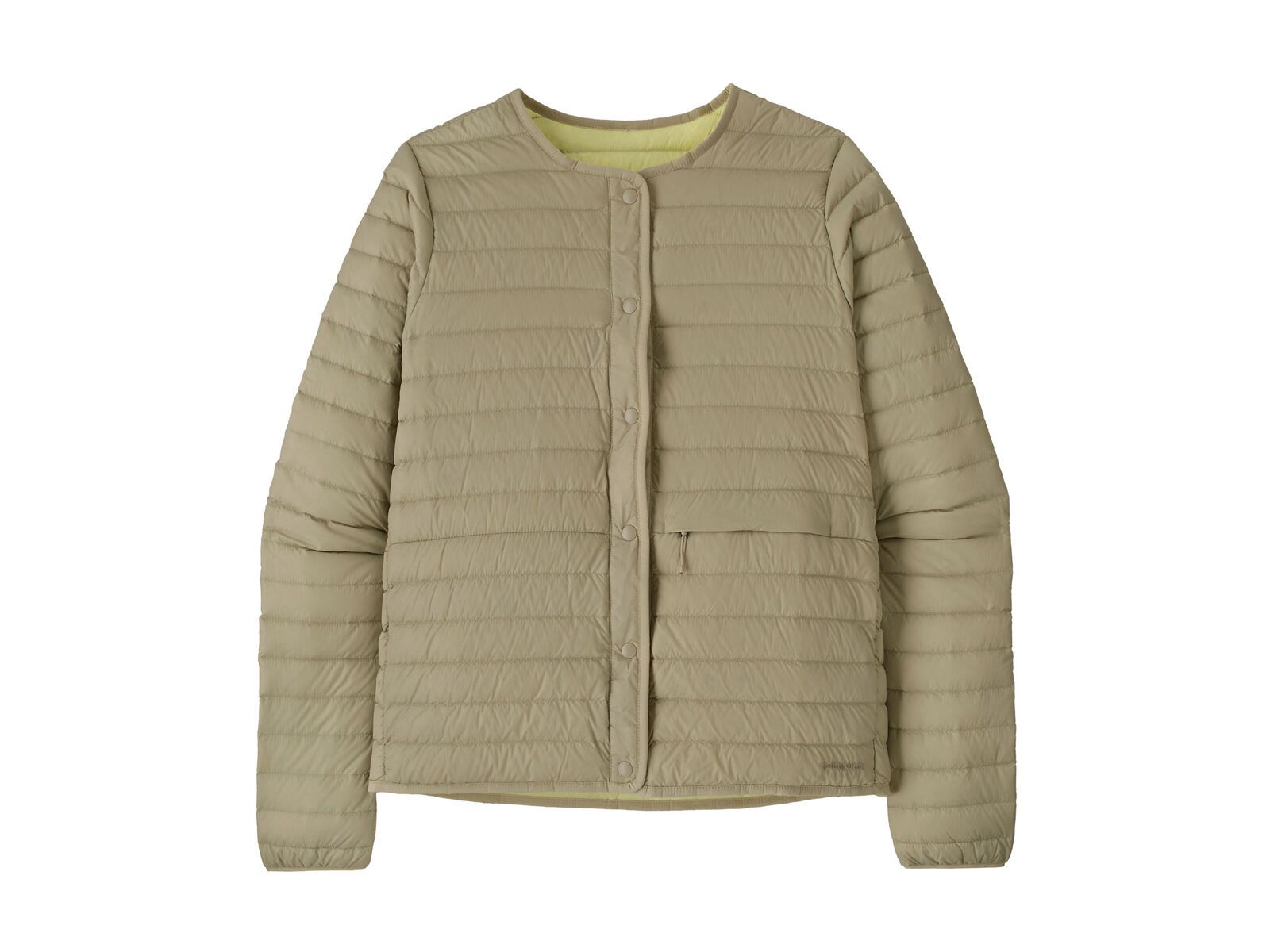Patagonia Women's Lightweight Reversible Down Sweater Cardigan, weathered stone - Bild 2