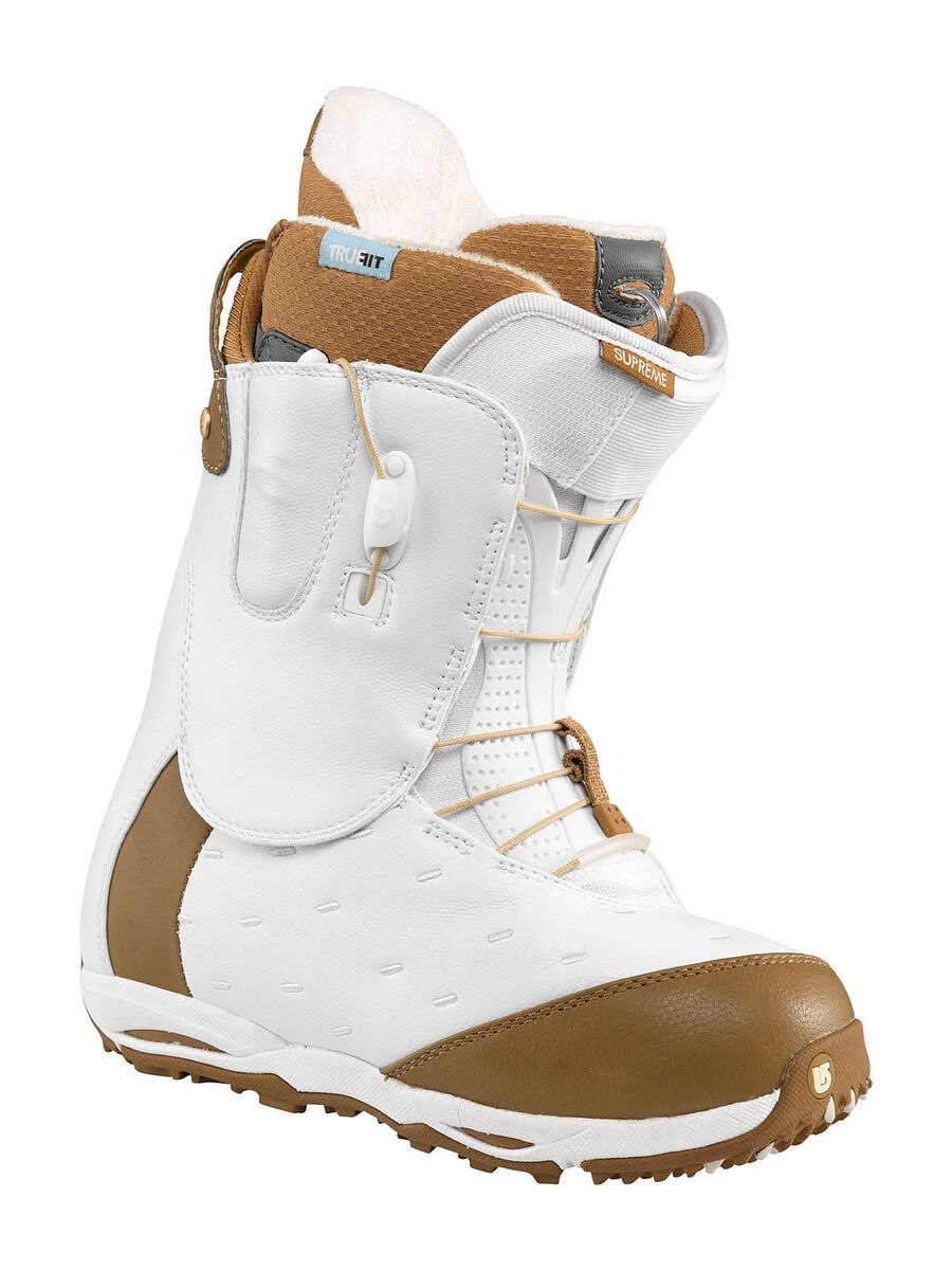 Burton Supreme, White/Tan - Bild 4