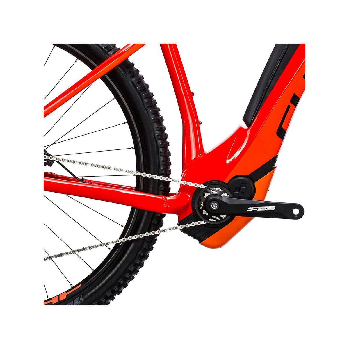 Cube Reaction Hybrid HPA SL 500 27.5, red´n´flashorange - Bild 3