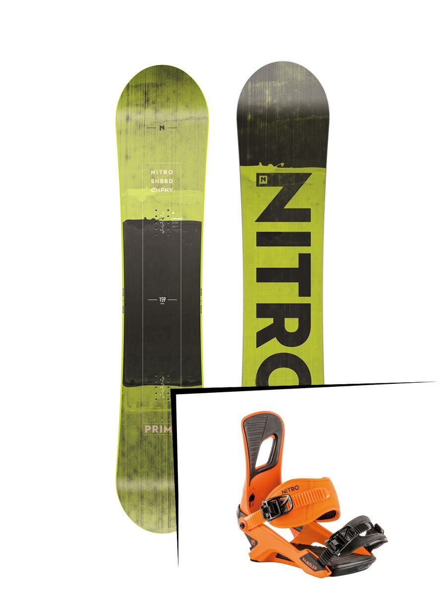 Set: Nitro Prime Toxic Wide 2019 + Nitro Rambler OJ - Bild 1