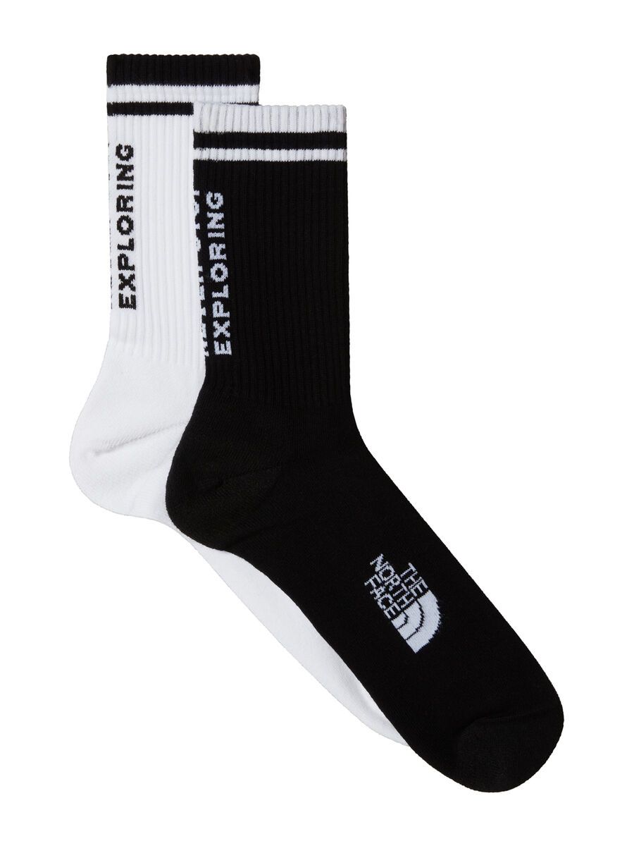 The North Face Everyday Crew Sock NSE 2er Pack, tnf black/tnf white - Bild 1