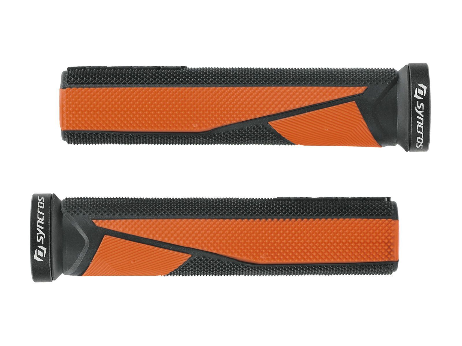 Syncros Pro Lock-On Grips, black/neon orange - Bild 1