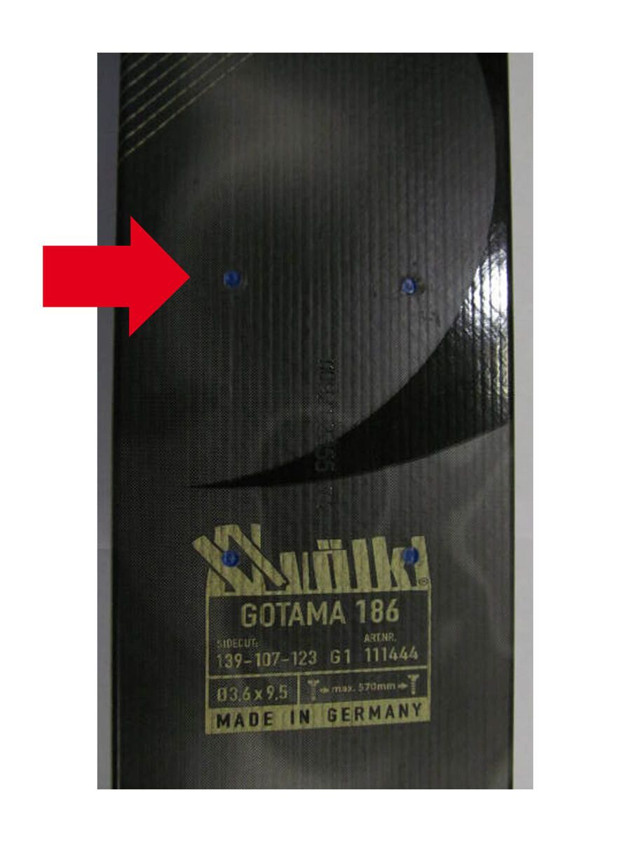 *** 2. Wahl *** Völkl Gotama 2012 - Ski | Größe 186 cm - Bild 3