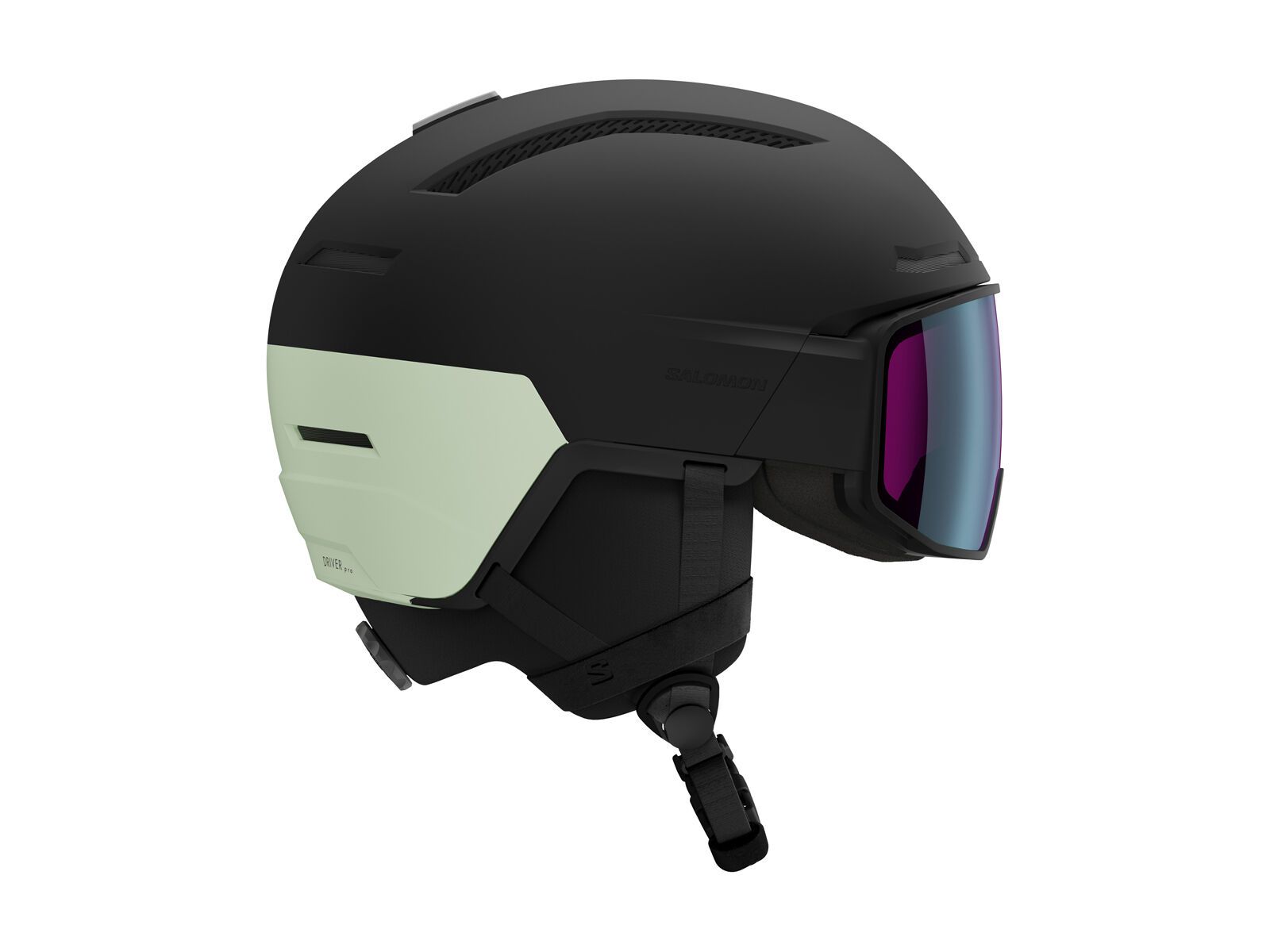 Salomon Driver Pro MIPS, Sigma Sky Blue / black/white moss - Bild 4