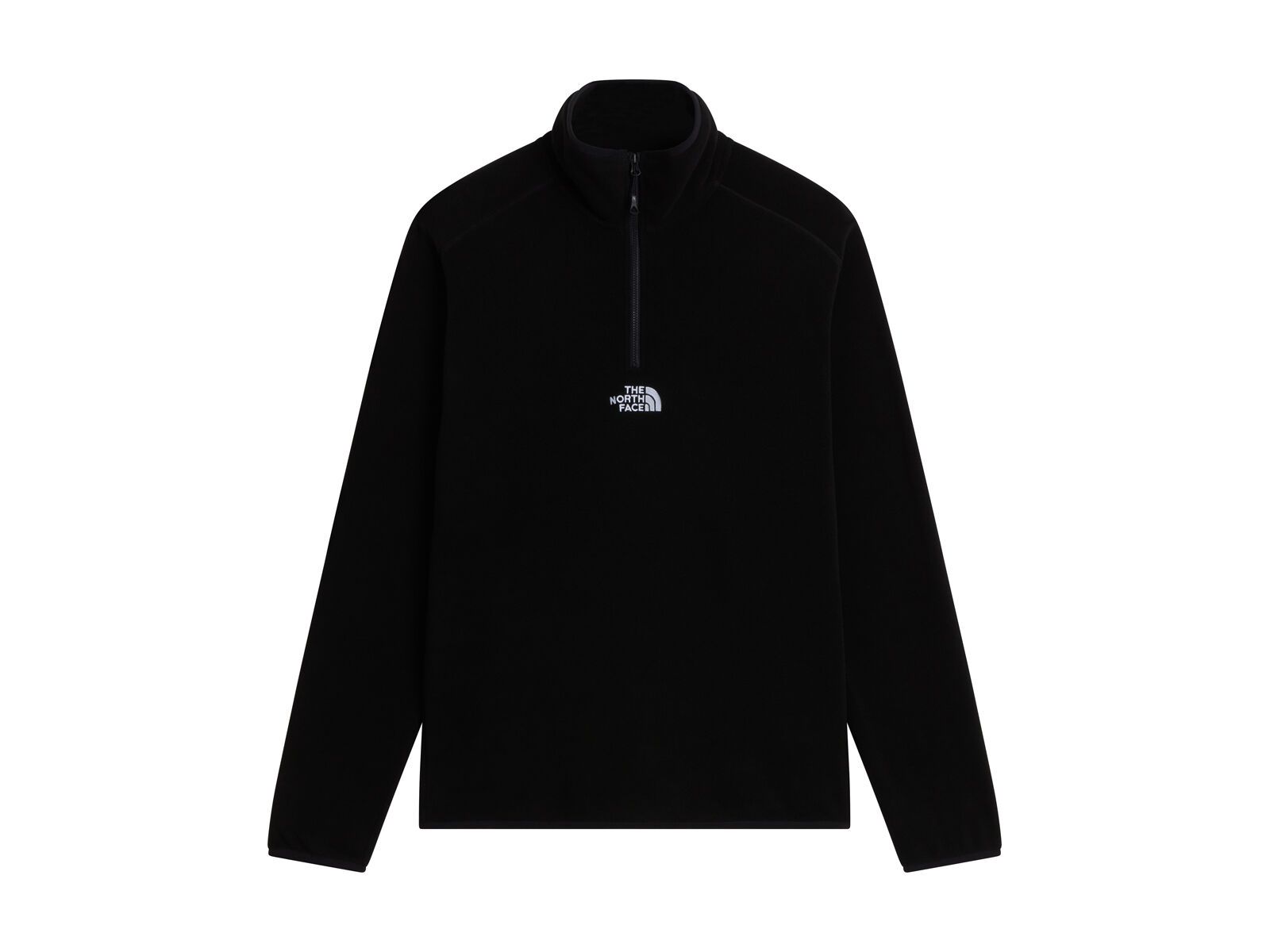 The North Face M Glacier 1/4 Zip Embroidered Logo, tnf black - Bild 1