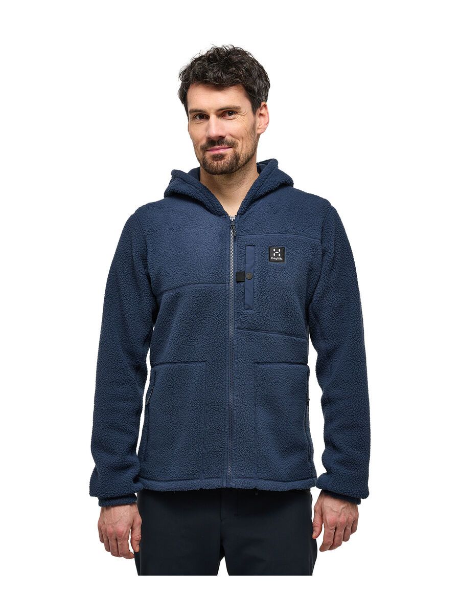 Haglöfs Malung Pile Hood Men, tarn blue - Bild 6