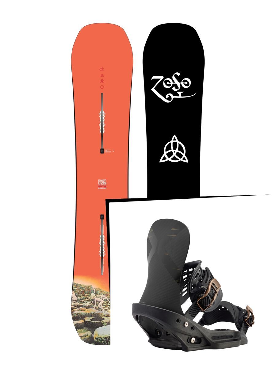 Set: Burton Easy Livin 2017 +  X-Base EST (1712957S) - Bild 1