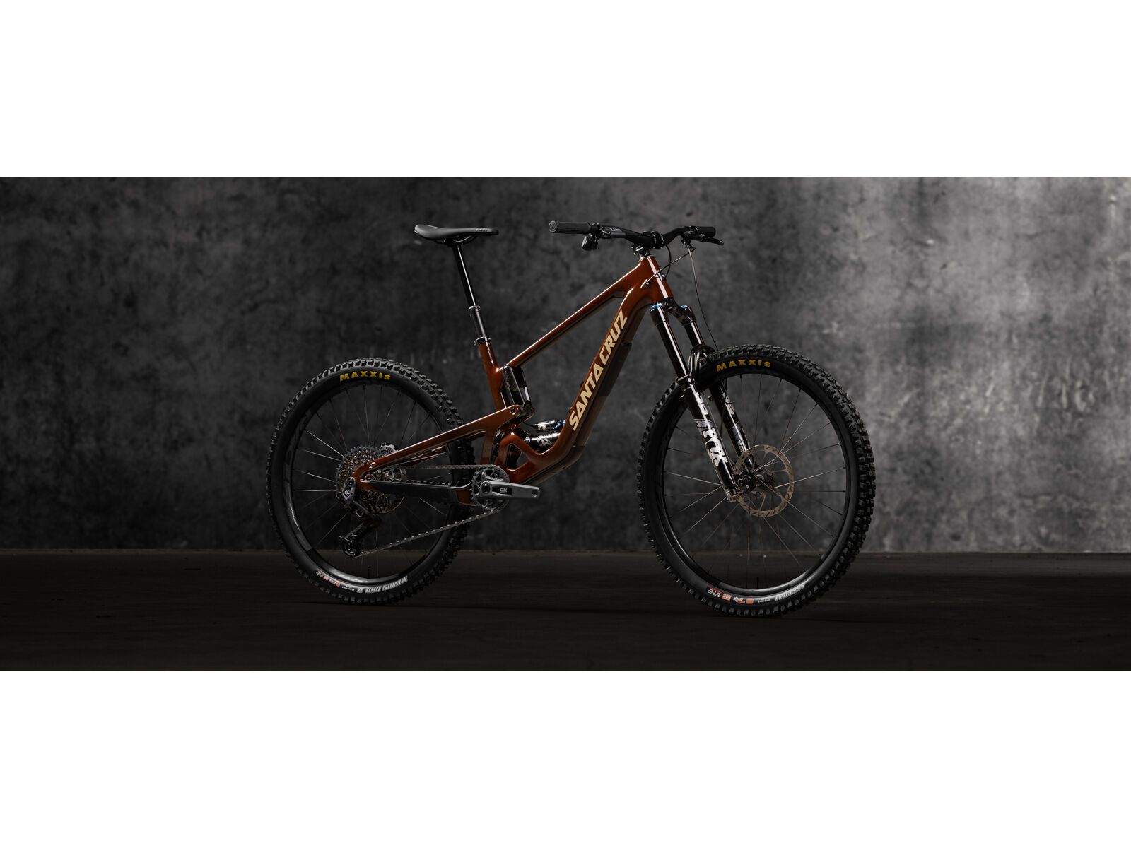 Santa Cruz Bronson CC / X0 AXS / RSV / MX, translucent root beer - Bild 6
